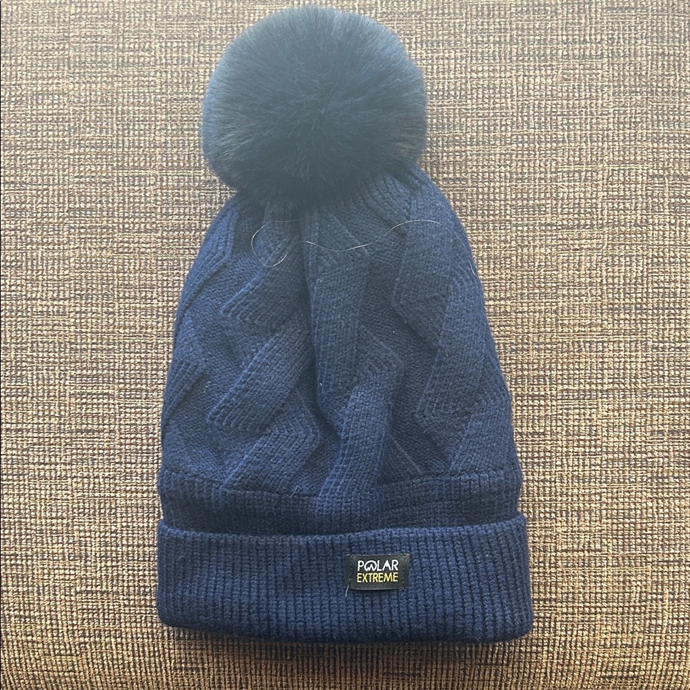 Polar Extreme hat. Navy blue. OS.  NWOT.